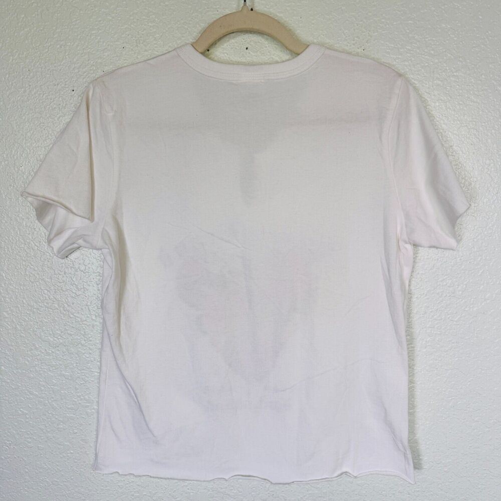Vintage Lucky Brand Shirt Womens Large Snake Tattoo Art Hollywood Graphic Tee L - Picture 2 of 14